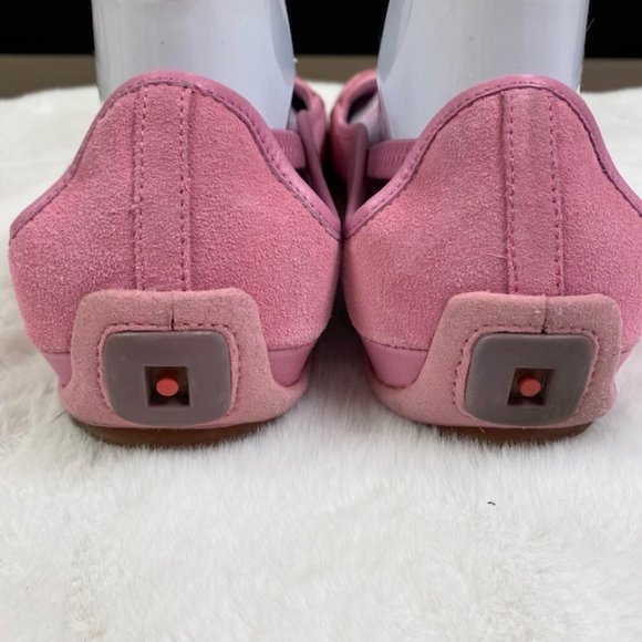 Tsubo Pink Leather Driving Loafers, size 10 - Picture 10 of 13